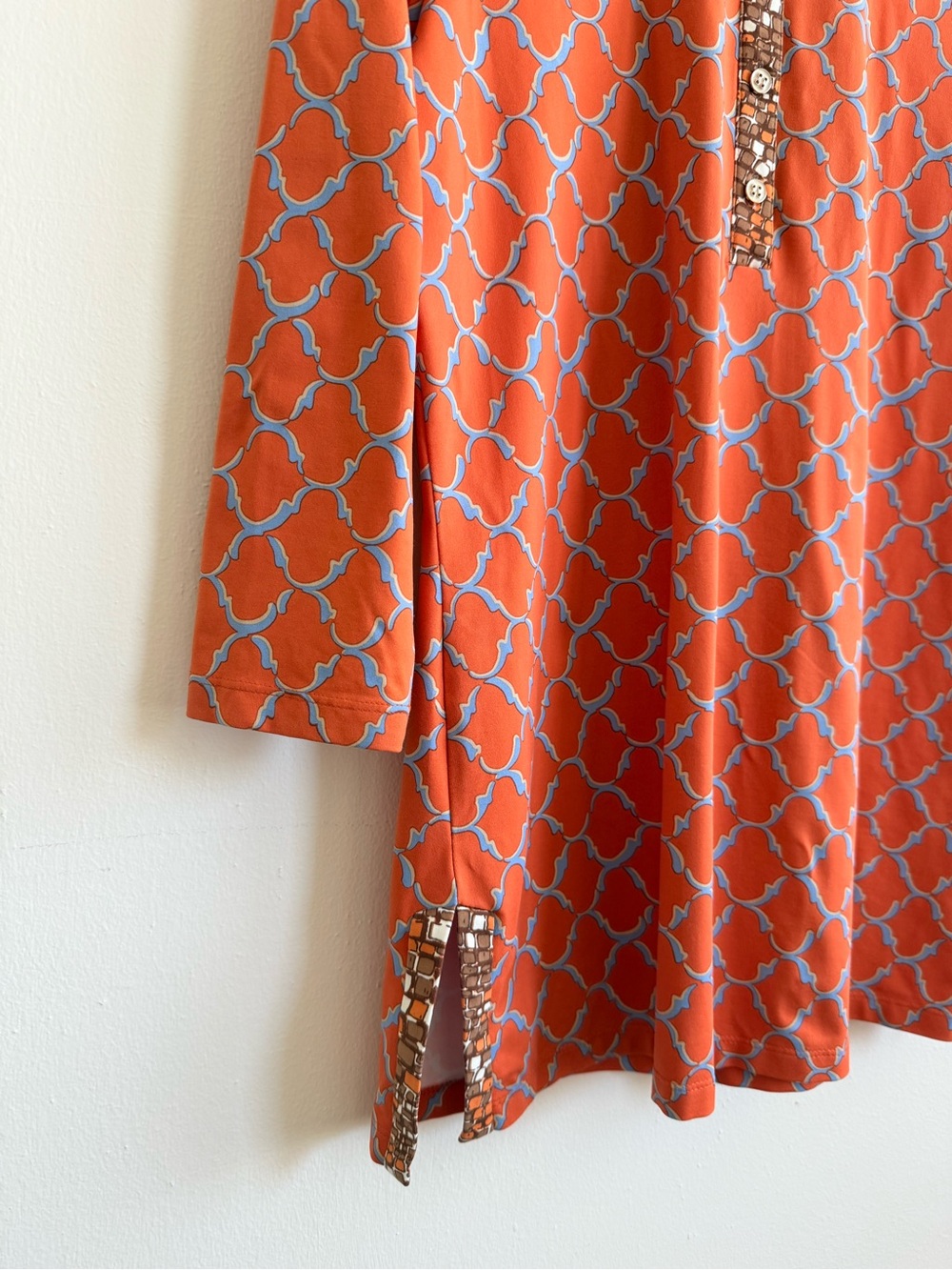 J.Mclaughlin Geometric Pattern Blouse - Picture 4 of 5
